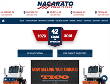 Tablet Screenshot of nacaratovolvo.com